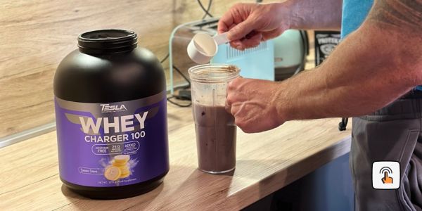 tesla whey charger 100 protein sirutke okus banana